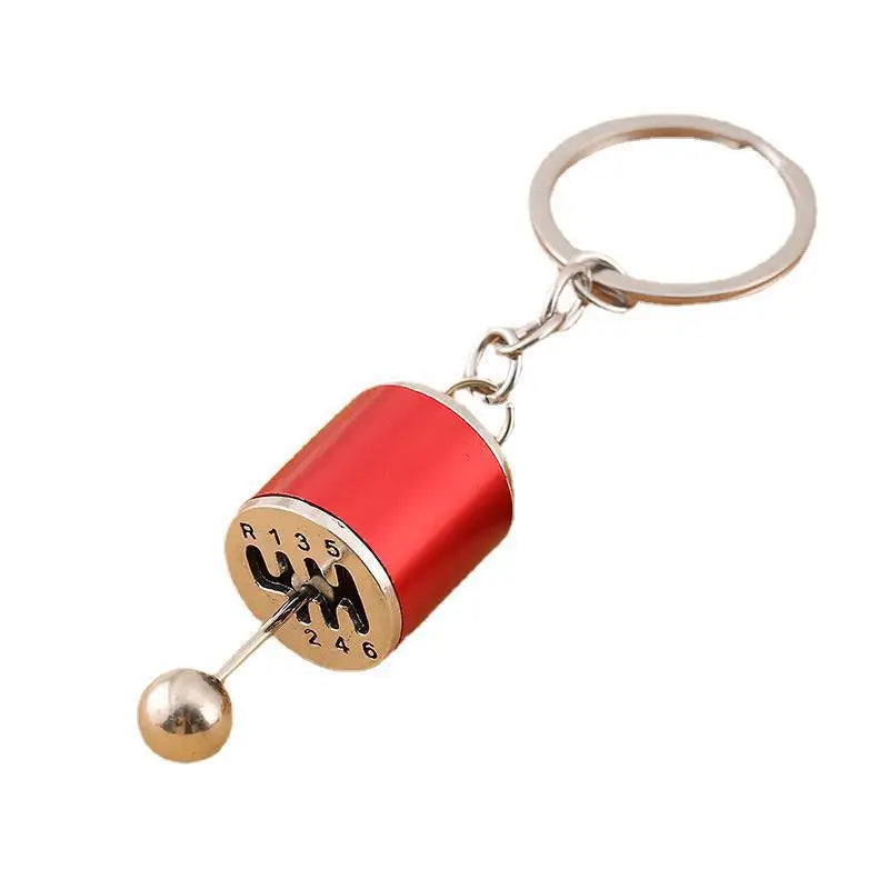 Six Gear Shift Keychain