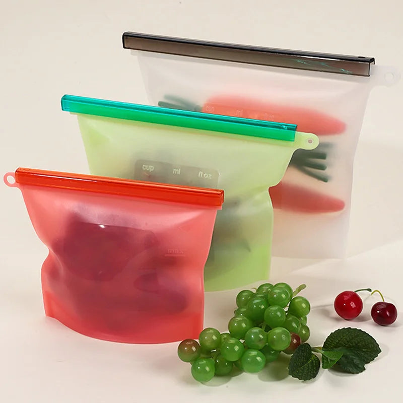 Reusable Silicone Storage Bag