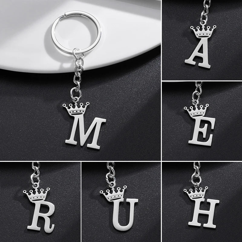 A-Z Pendant Keychain