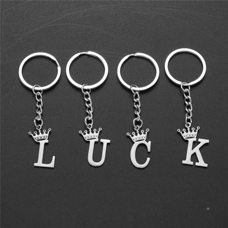 A-Z Pendant Keychain