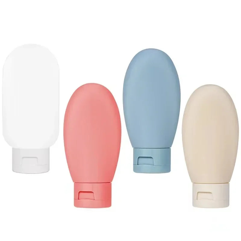 4Pcs/Set Refillable Travel Lotion Bottle 60ml