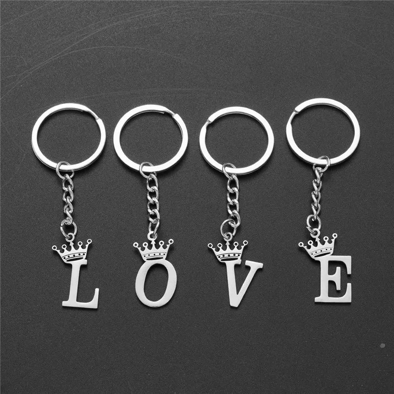 A-Z Pendant Keychain