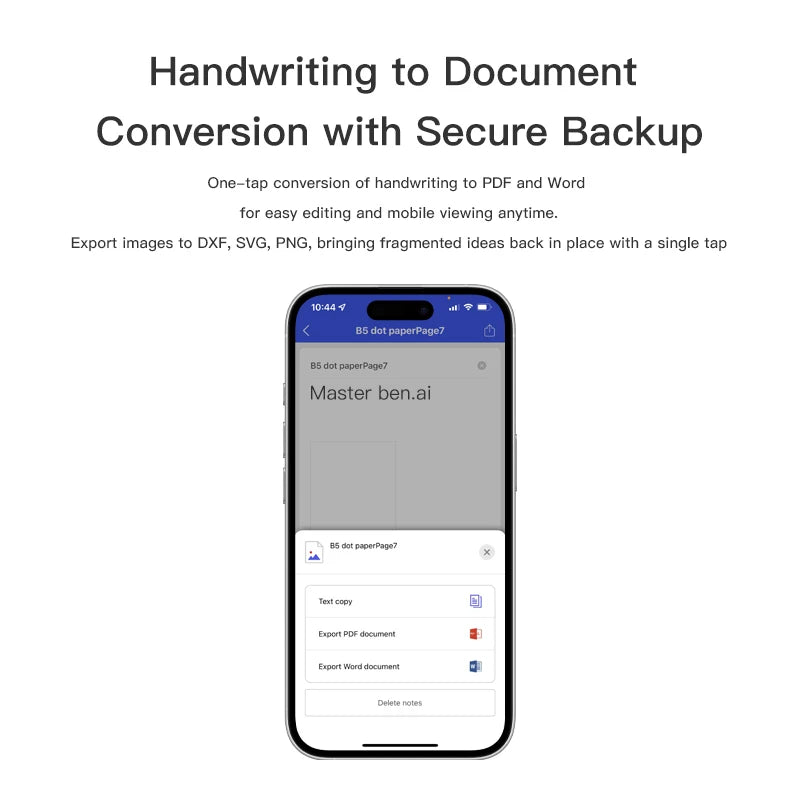 Smart Sync Journal with AI Pen