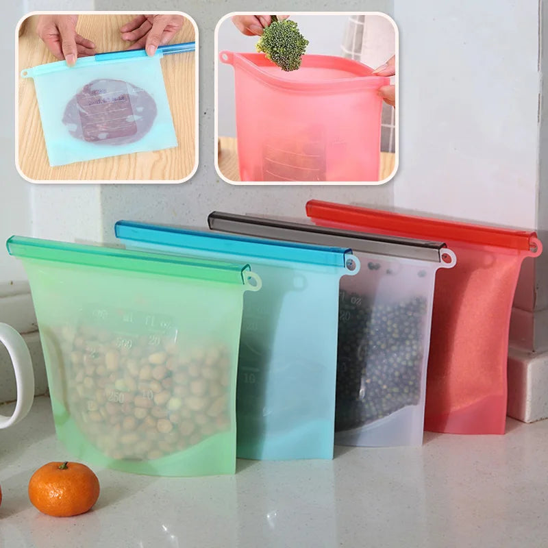 Reusable Silicone Storage Bag
