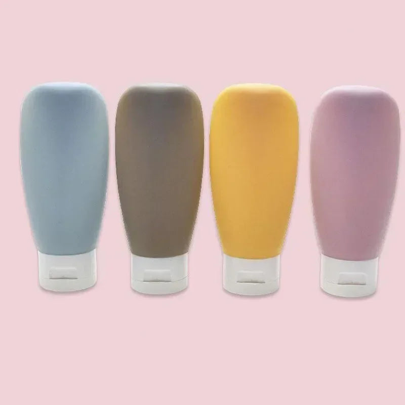 4Pcs/Set Refillable Travel Lotion Bottle 60ml