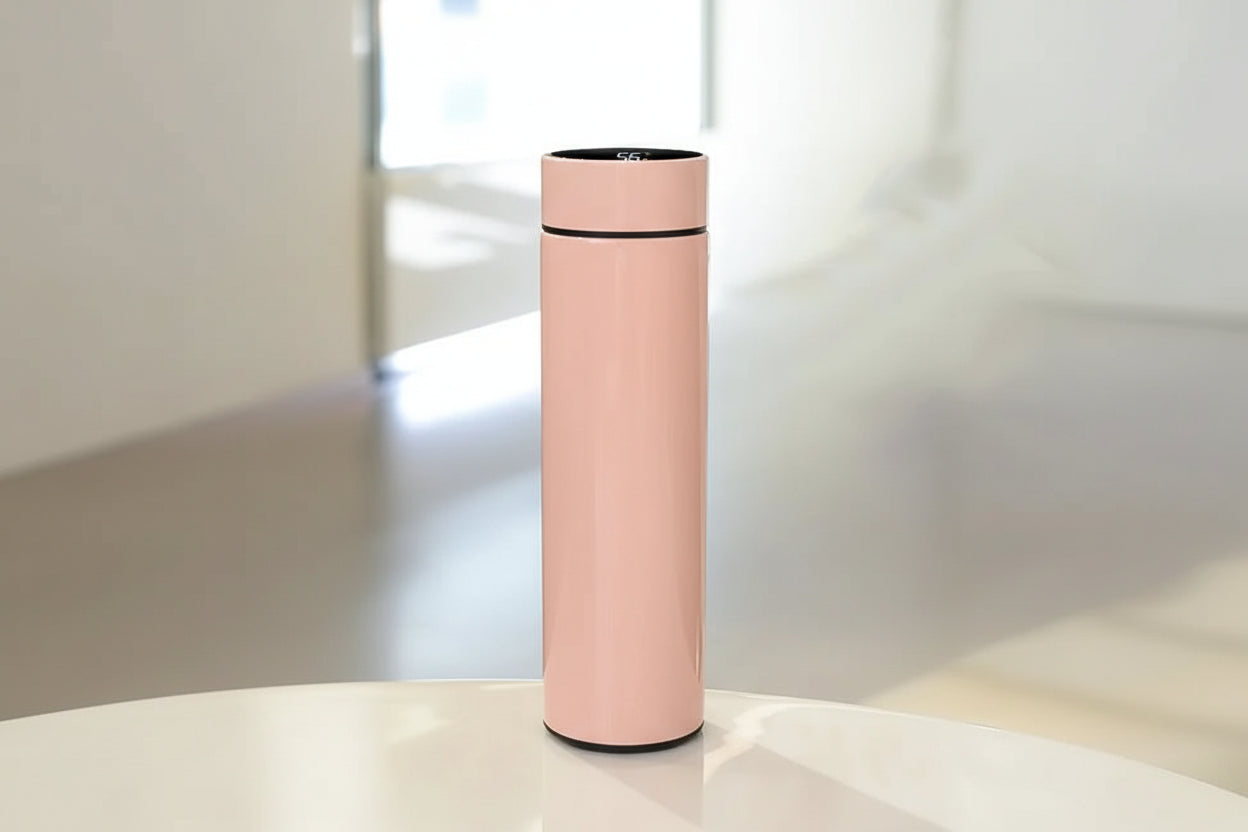 Smart Thermos with Intelligent Temperature Display