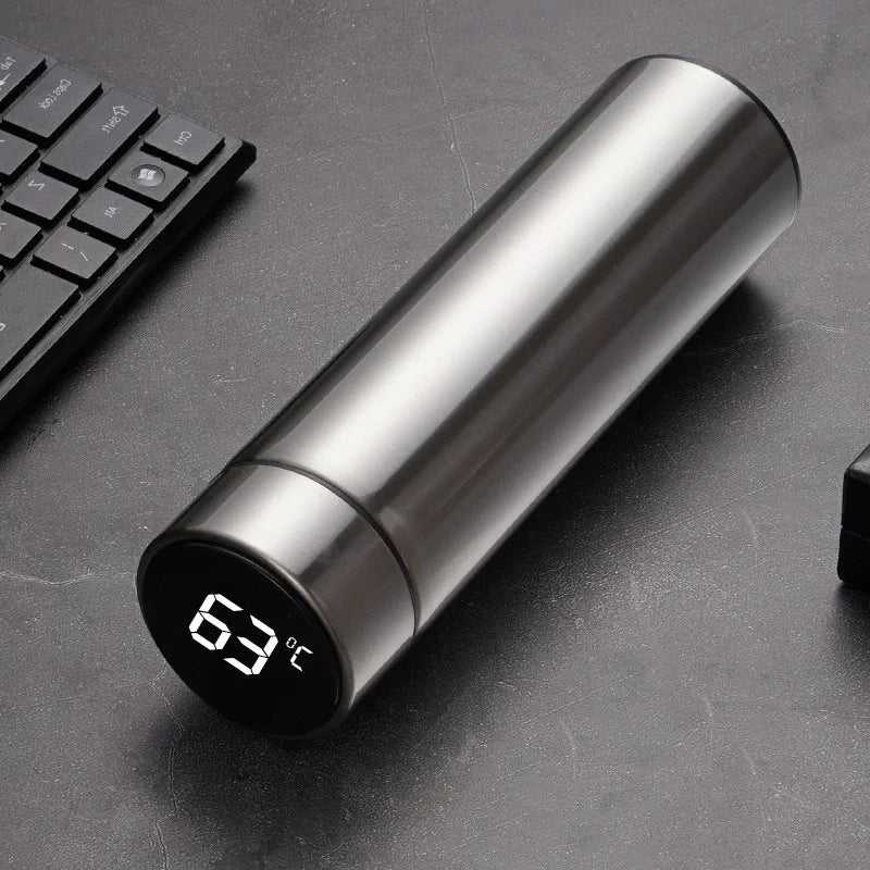 Smart Thermos with Intelligent Temperature Display