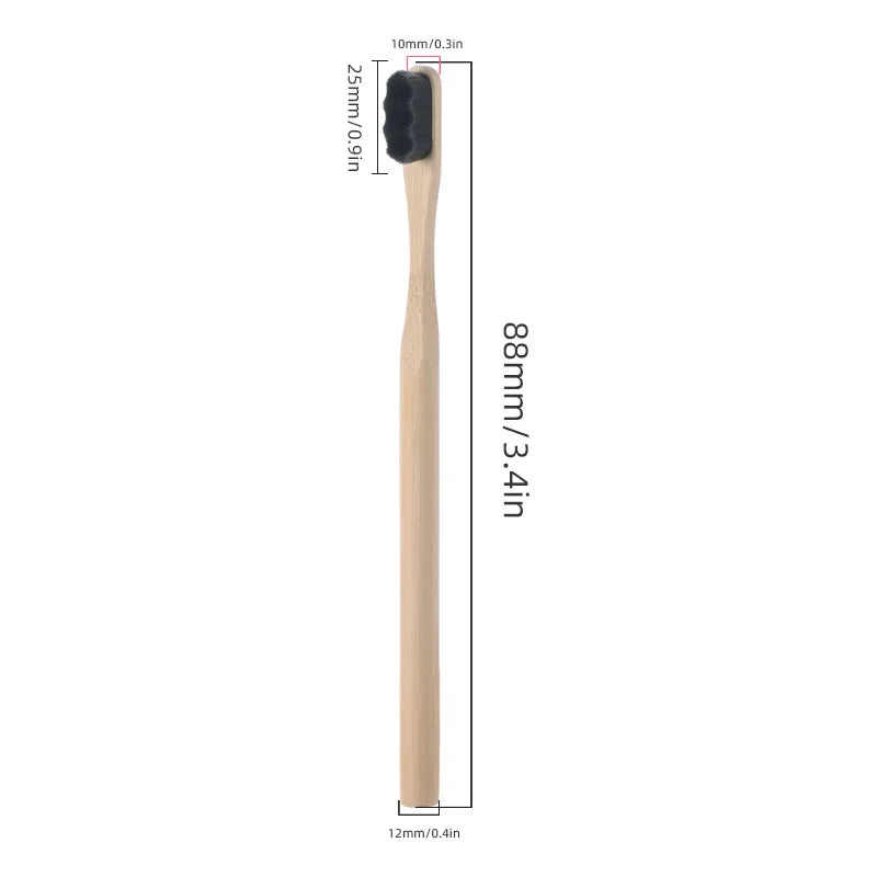 Ultra Fine Bristle Bamboo Toothbrush