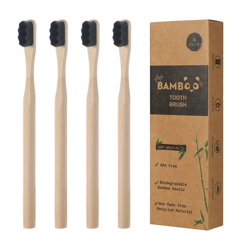 Ultra Fine Bristle Bamboo Toothbrush