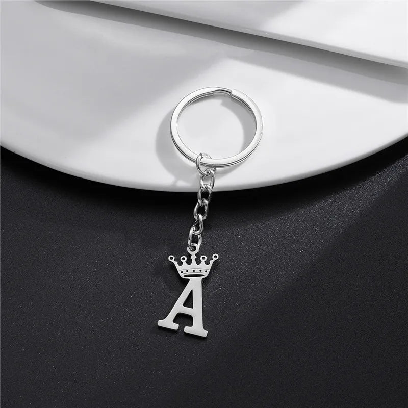 A-Z Pendant Keychain
