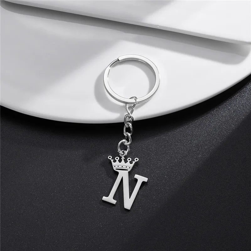 A-Z Pendant Keychain