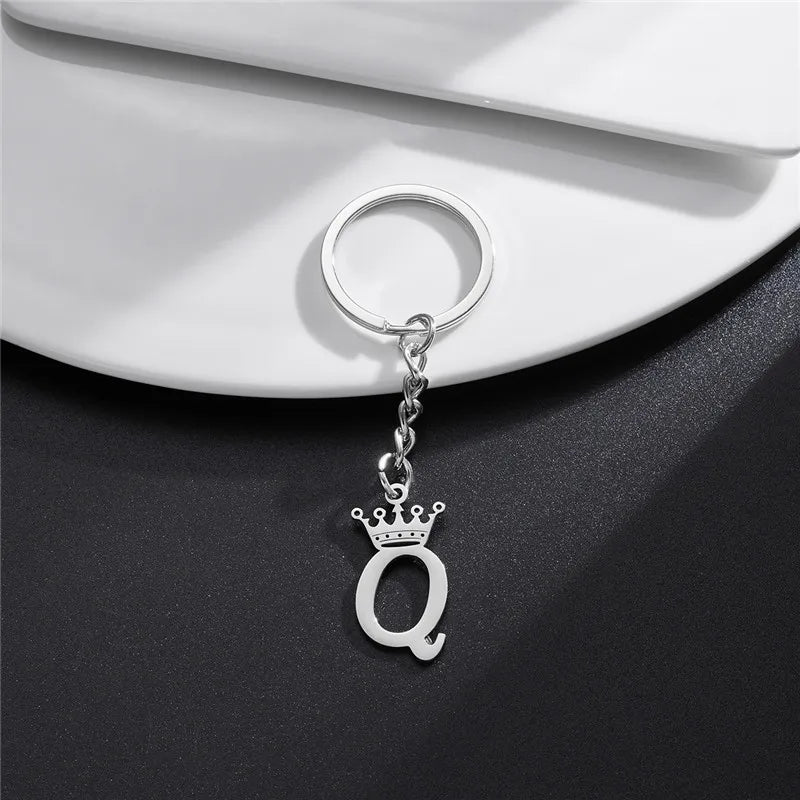 A-Z Pendant Keychain