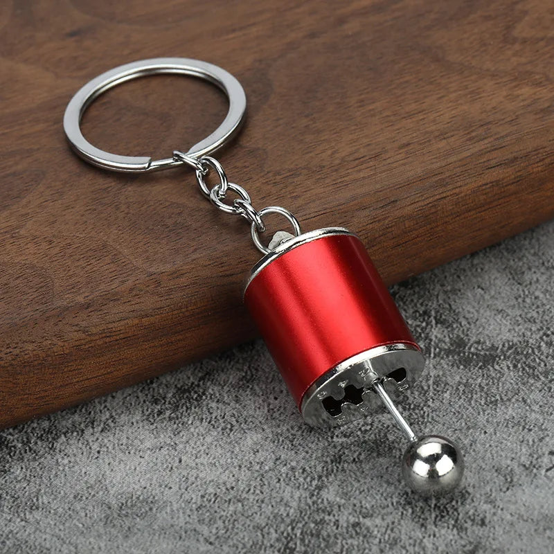 Six Gear Shift Keychain
