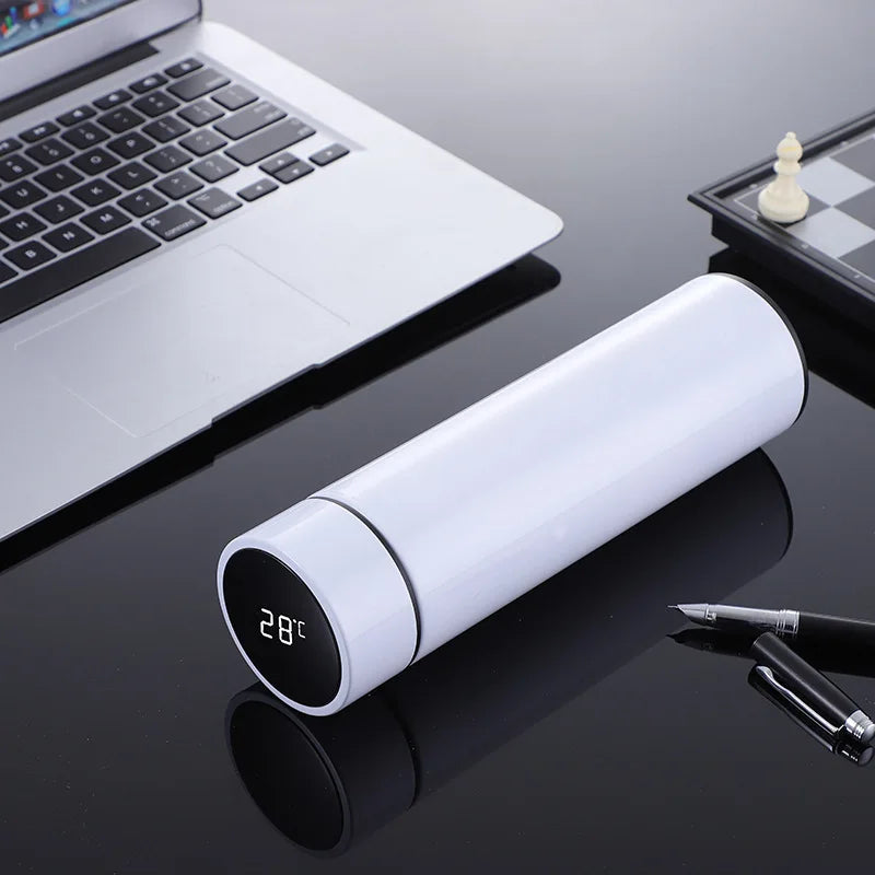Smart Thermos with Intelligent Temperature Display