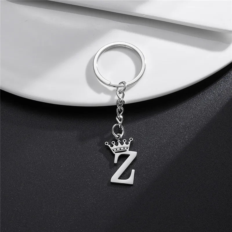 A-Z Pendant Keychain