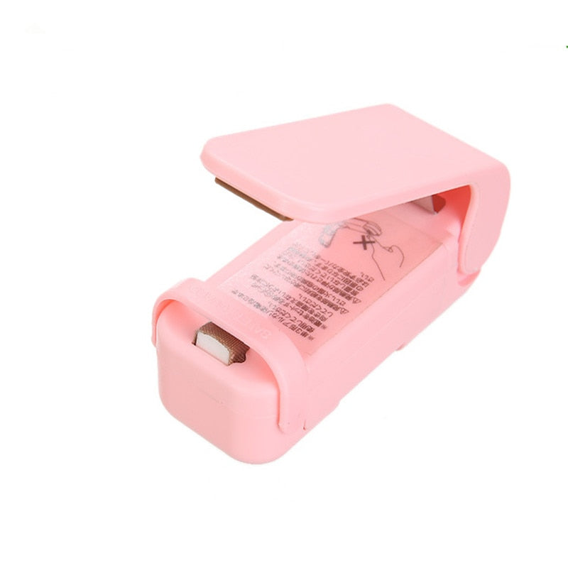 Mini Heat Sealer Household Accessories  Plastic Bag Sealer  For Storage In The Kitchen Food Snacks  Fruits And Vegetables