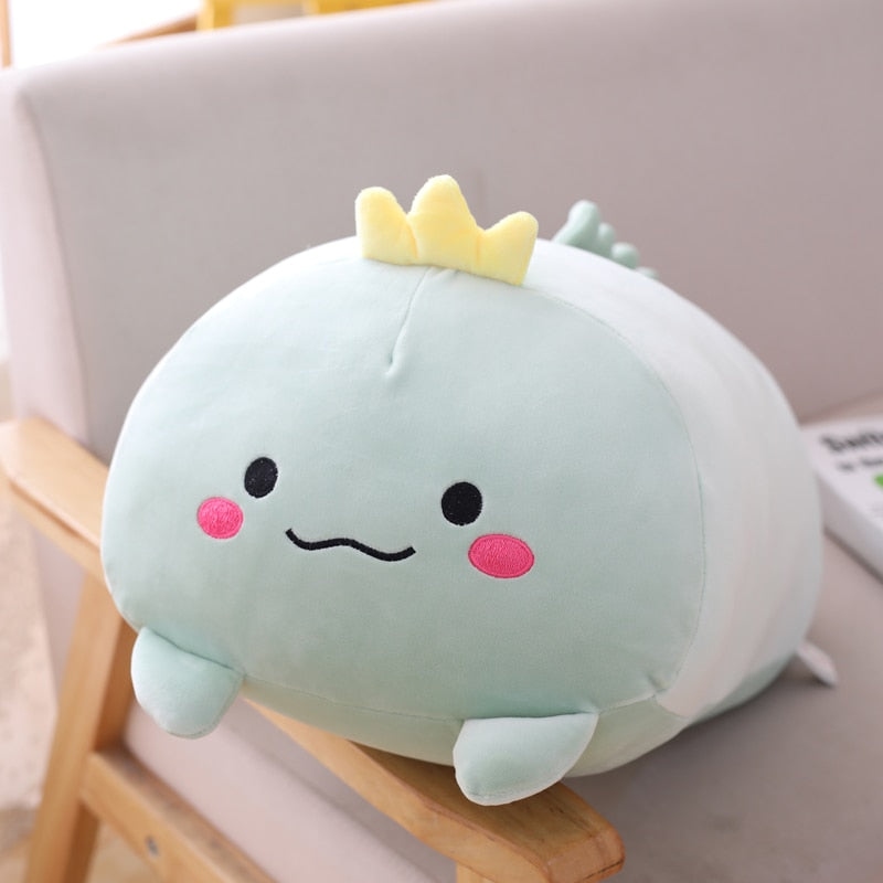 18-28CM Soft Animal Cartoon Pillow Cushion Cute Fat Dog Cat Totoro Penguin Pig Frog Plush Toy Stuffed Lovely kids Birthyday Gift